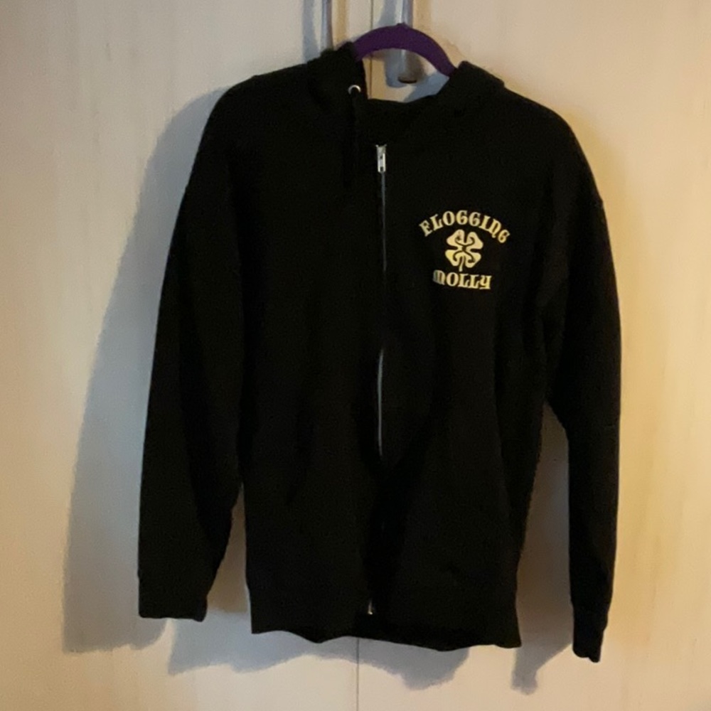 Flogging Molly Zip-Up Hoodie Large